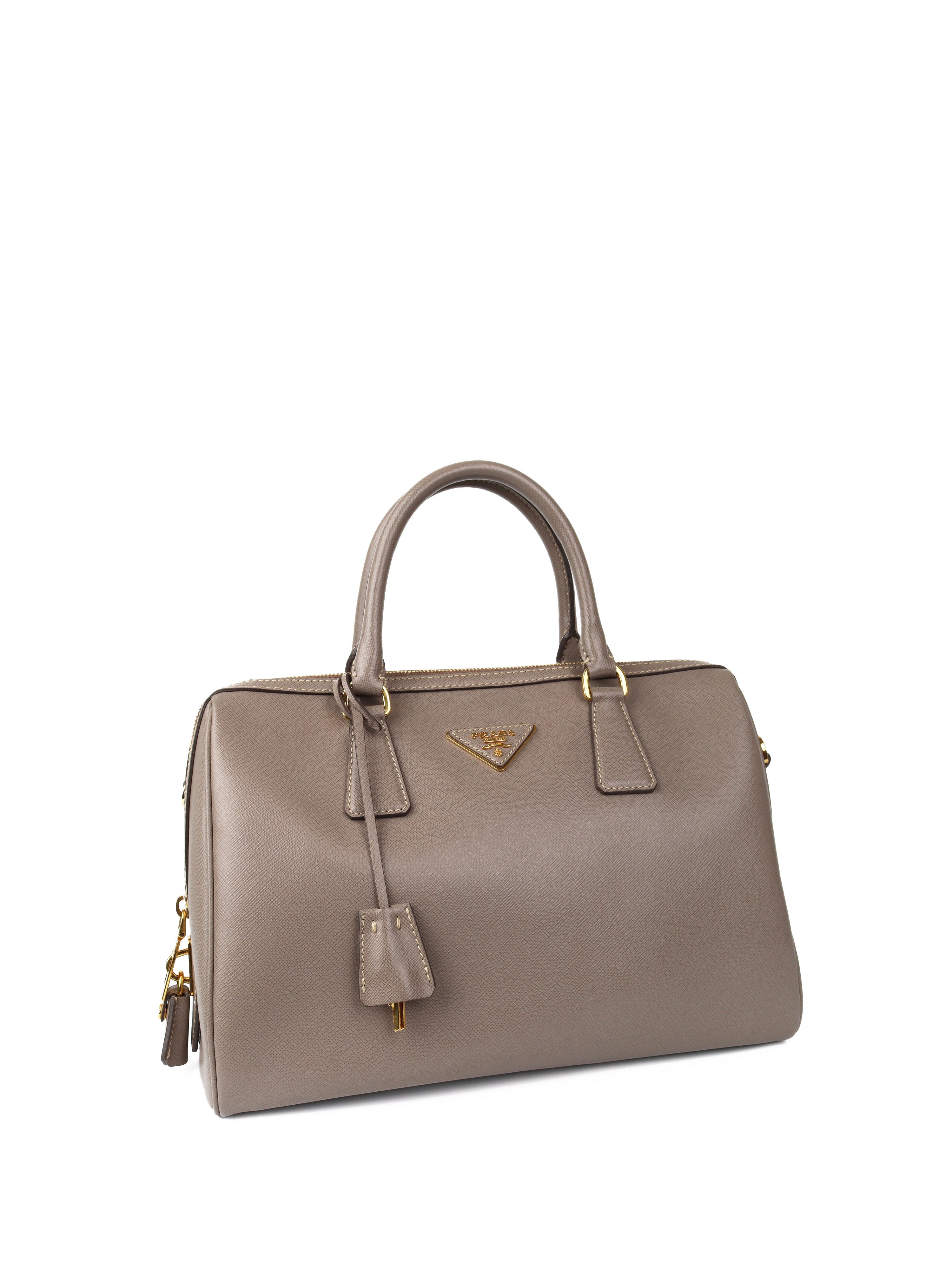 Prada saffiano best sale bowler bag