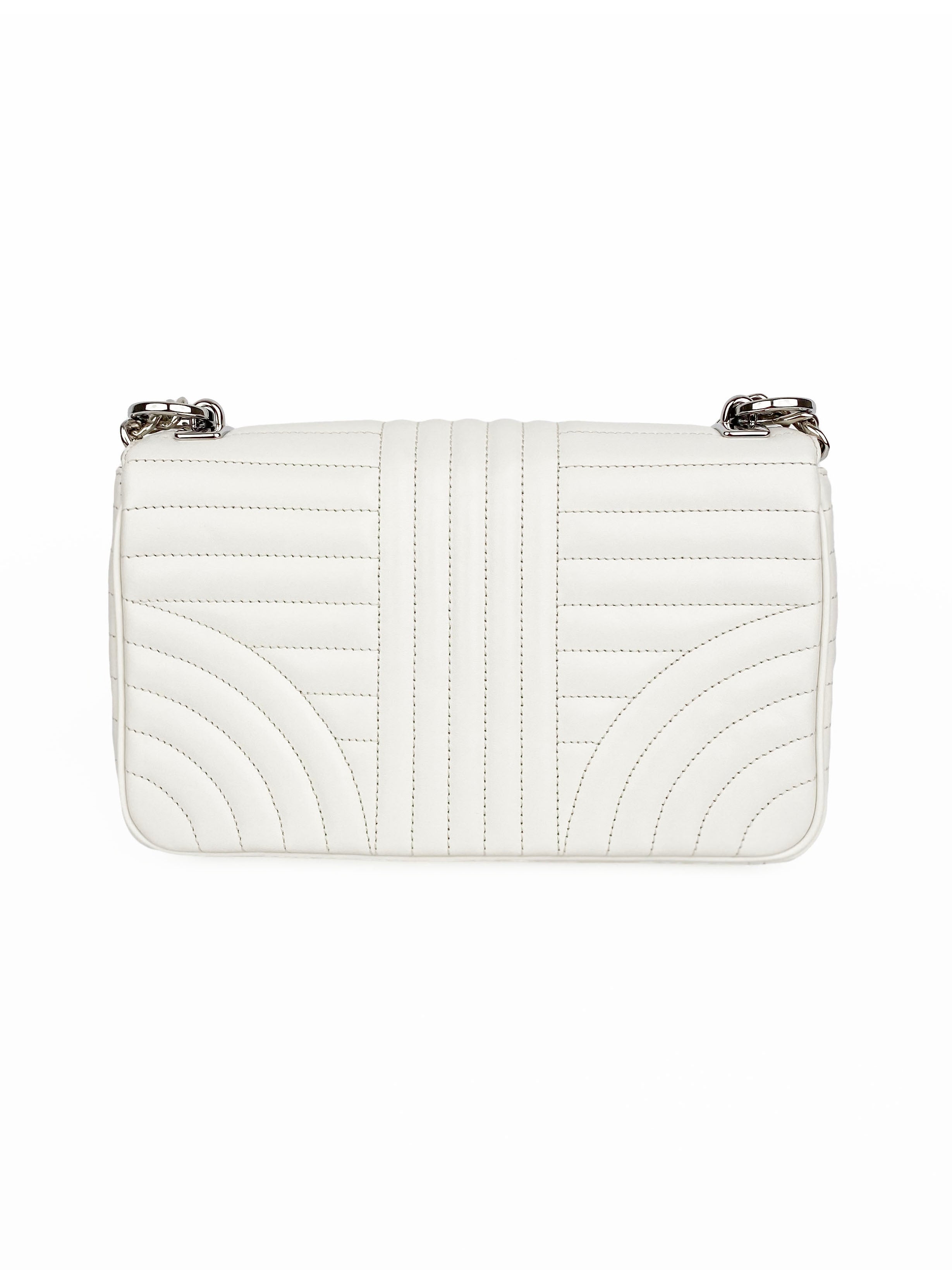 Prada Large White Diagramme Bag Votre Luxe