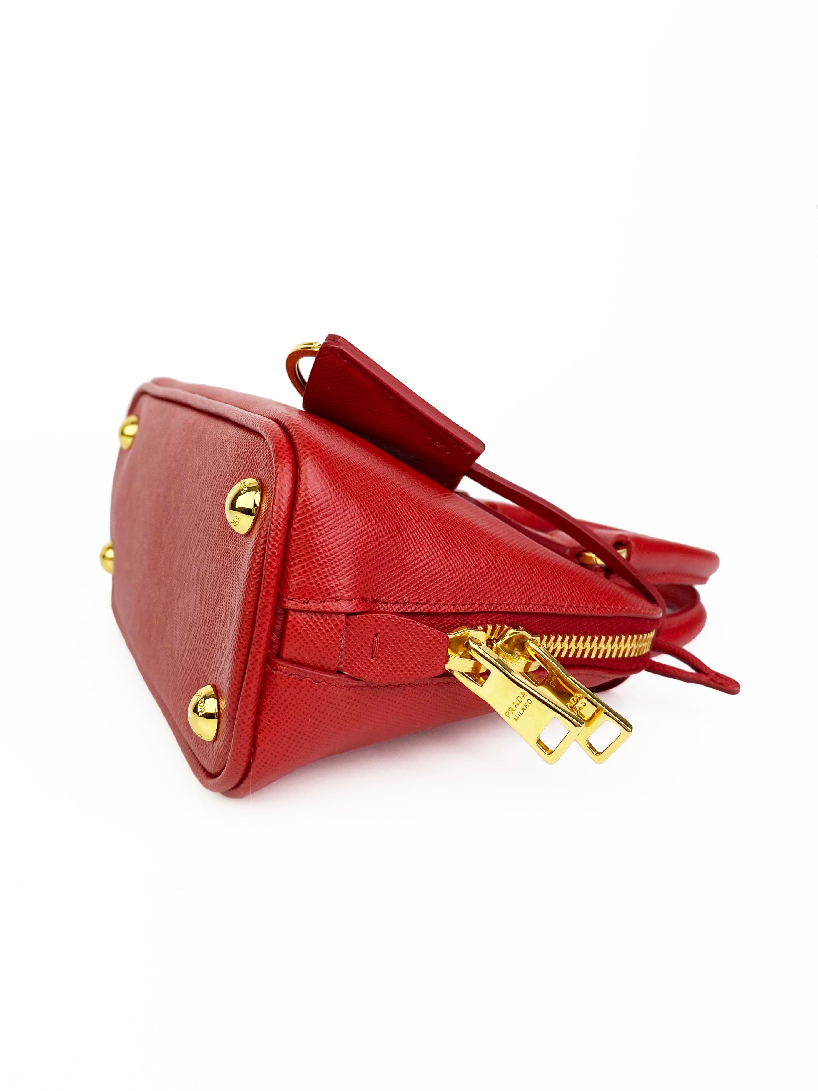 Prada Mini Red Crossbody Bag – Votre Luxe