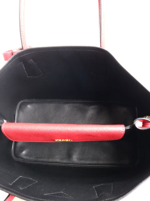 Sell Prada Saffiano Double Bag - Black | HuntStreet.com