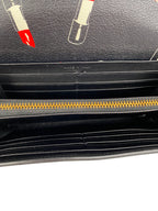 Saint Laurent Black Lipstick Wallet
