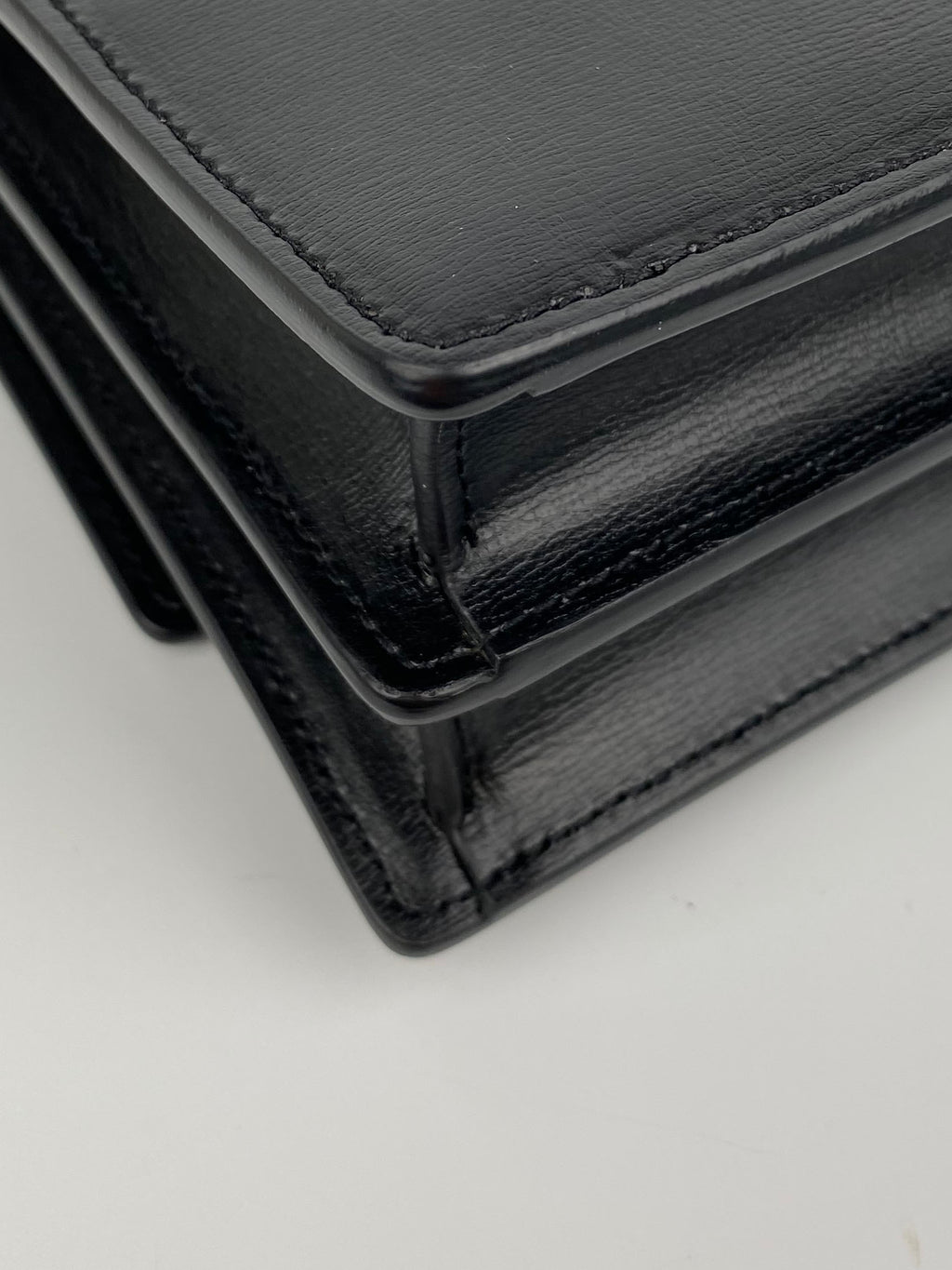 Saint Laurent Black Medium Sunset Bag