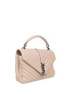 Saint Laurent Light Beige Medium College Bag