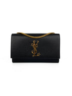 Saint Laurent Limited Edition Black Star Kate Bag
