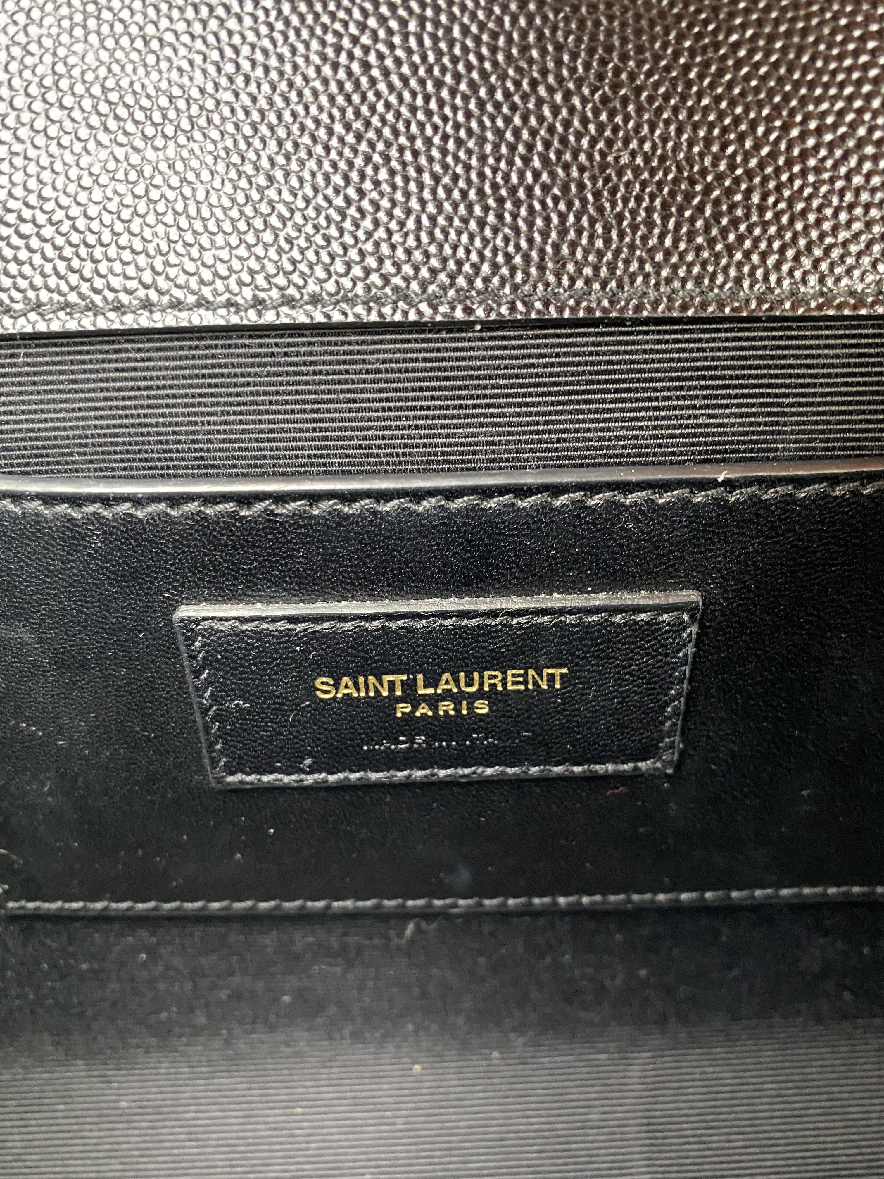 Saint Laurent Limited Edition Black Star Kate Bag