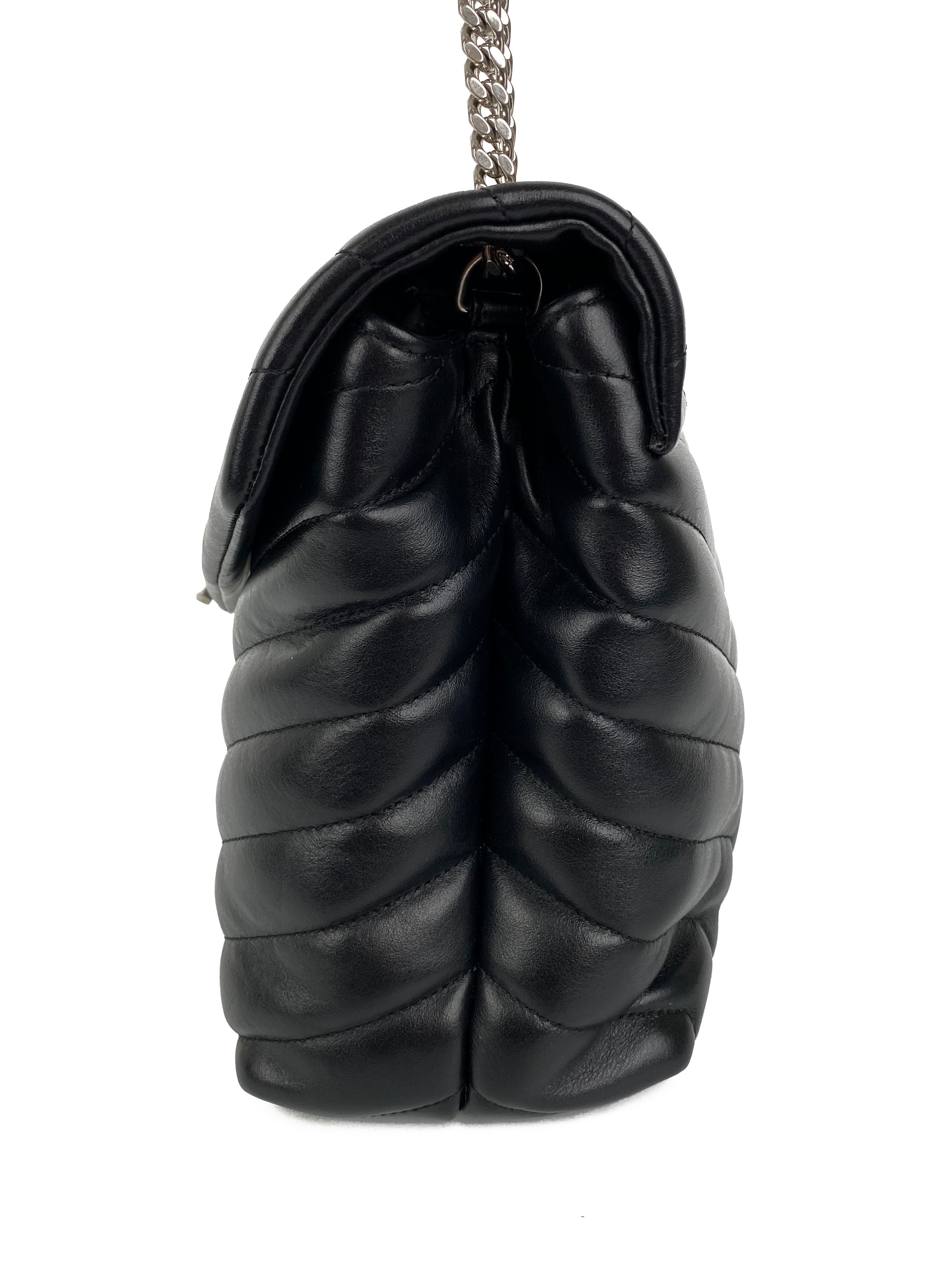 Saint Laurent Medium Black LouLou Bag