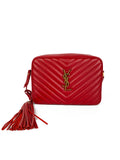 Saint Laurent Red Lou Camera Bag