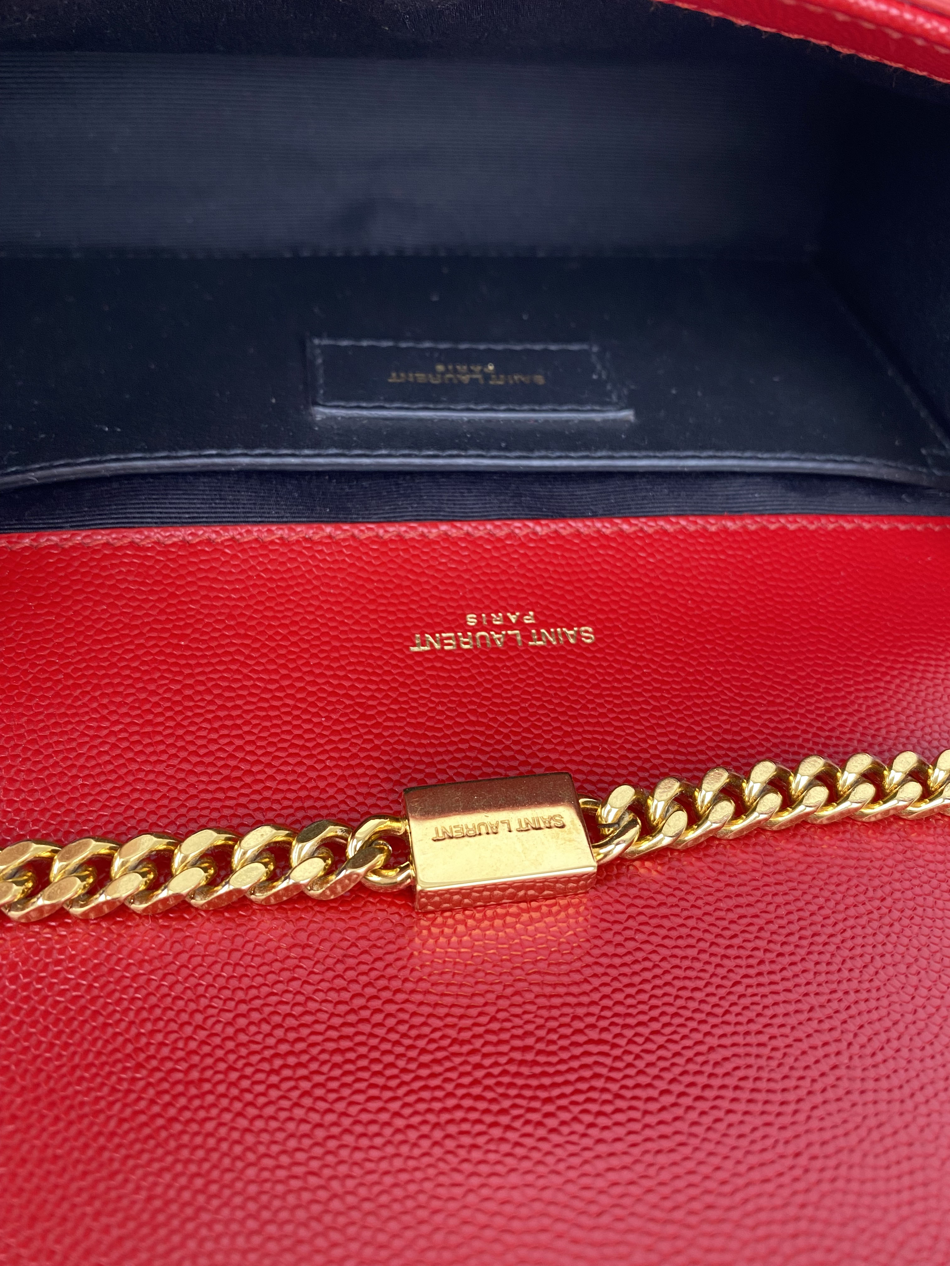 Saint Laurent Small Red Kate Bag