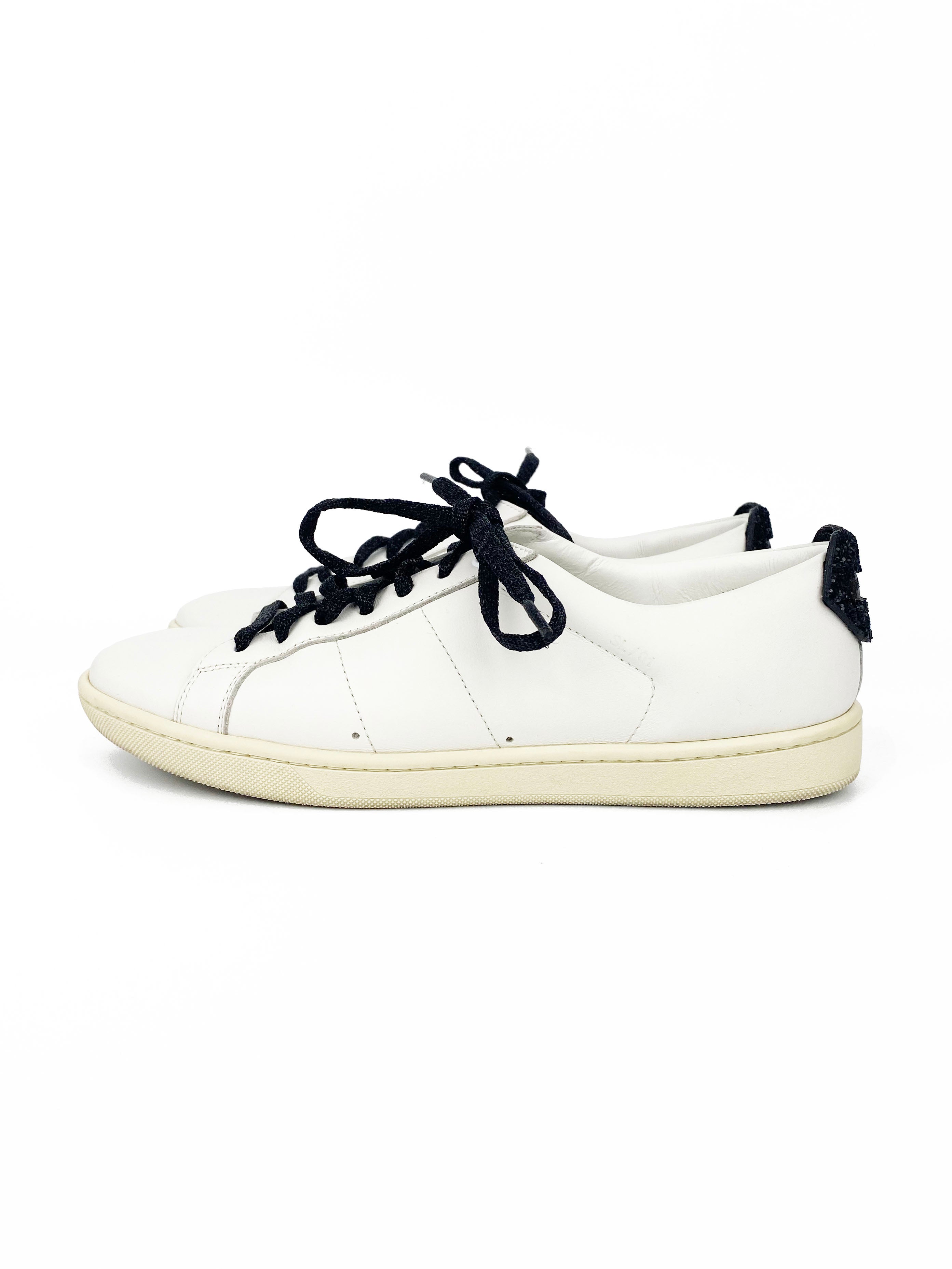 Saint laurent sale lips sneakers