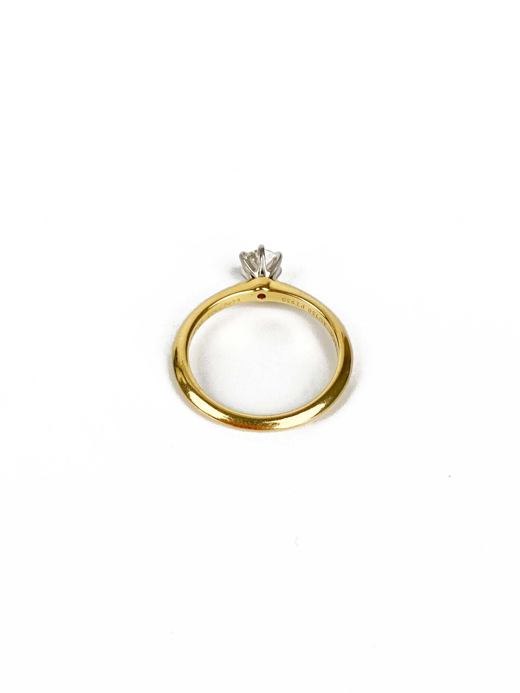 Tiffany & Co 0.35ct Gold Ring