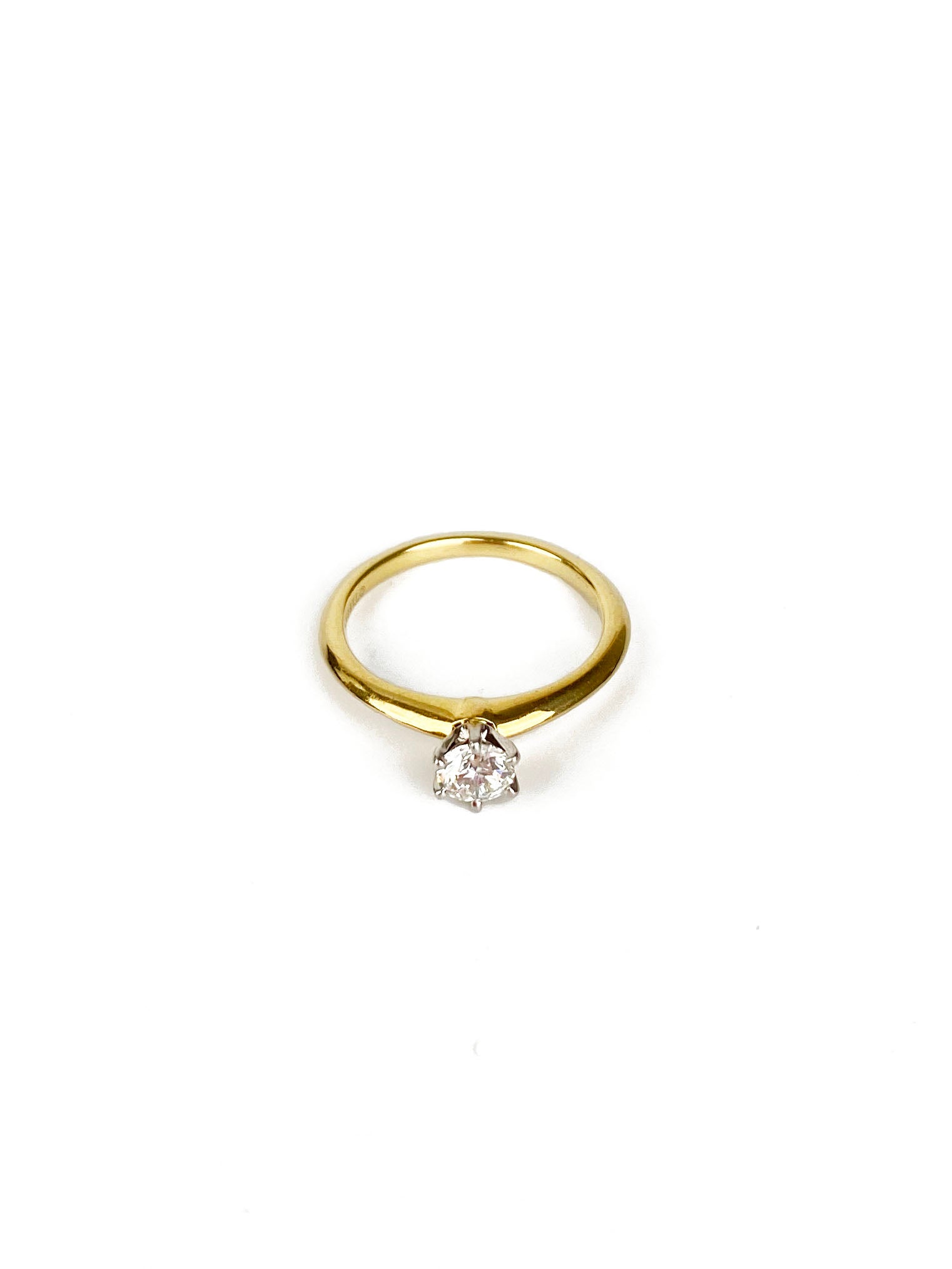 Tiffany & Co 0.35ct Gold Ring