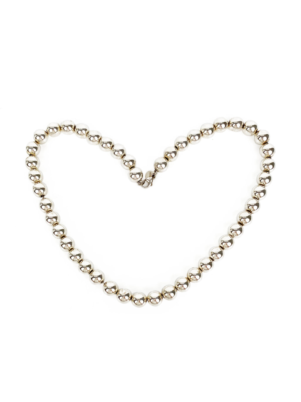 Tiffany & Co HardWear Sterling Silver Ball Necklace
