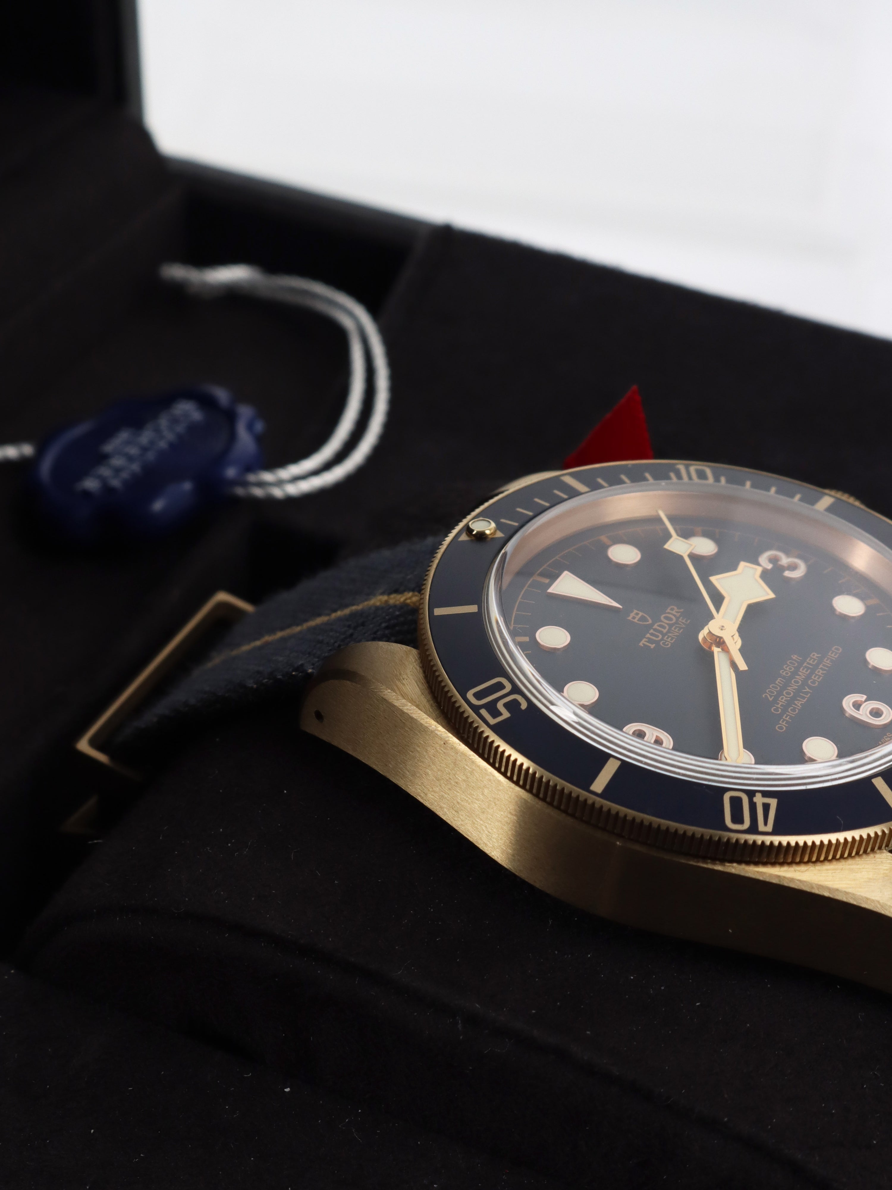 Tudor Heritage Navy Black Bay 43mm Watch