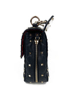 Valentino Black & White Rockstud Bag