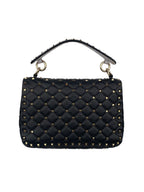 Valentino Black & White Rockstud Bag