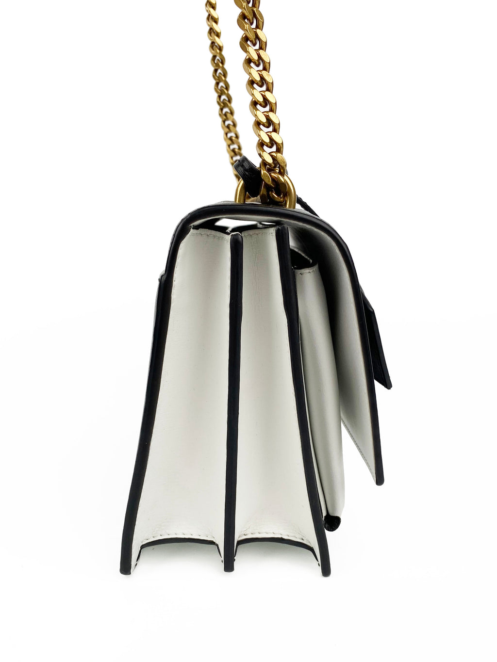 Saint Laurent Two-tone Black & White Sunset Bag