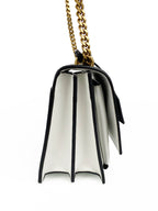 Saint Laurent Two-tone Black & White Sunset Bag