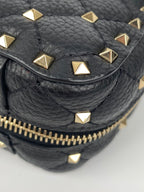 Valentino Black & White Rockstud Bag