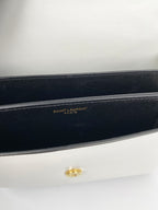 Saint Laurent Two-tone Black & White Sunset Bag