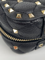 Valentino Black & White Rockstud Bag