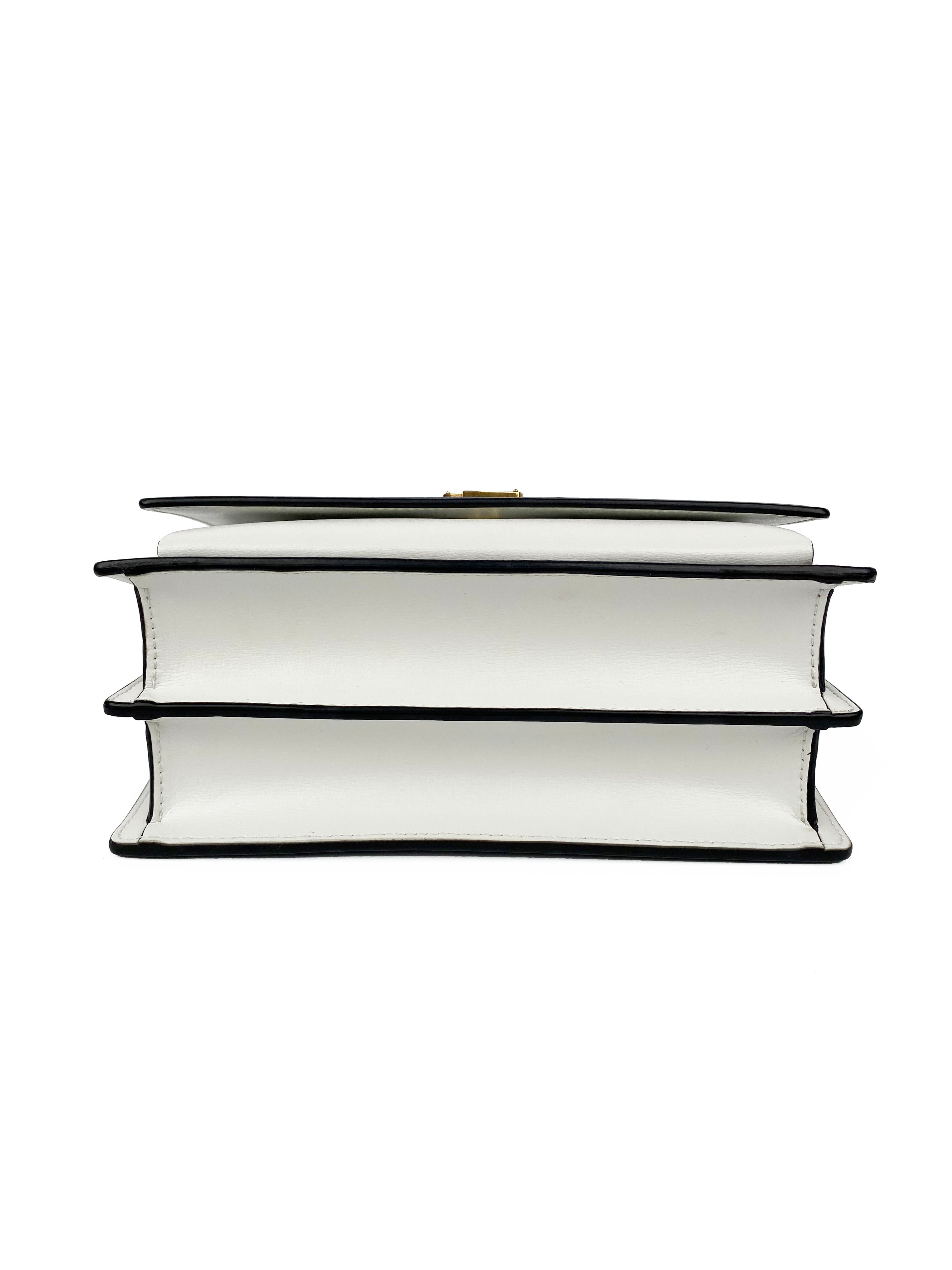 Saint Laurent Two-tone Black & White Sunset Bag