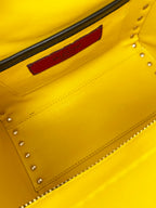 Valentino Black & Yellow Rockstud Bag