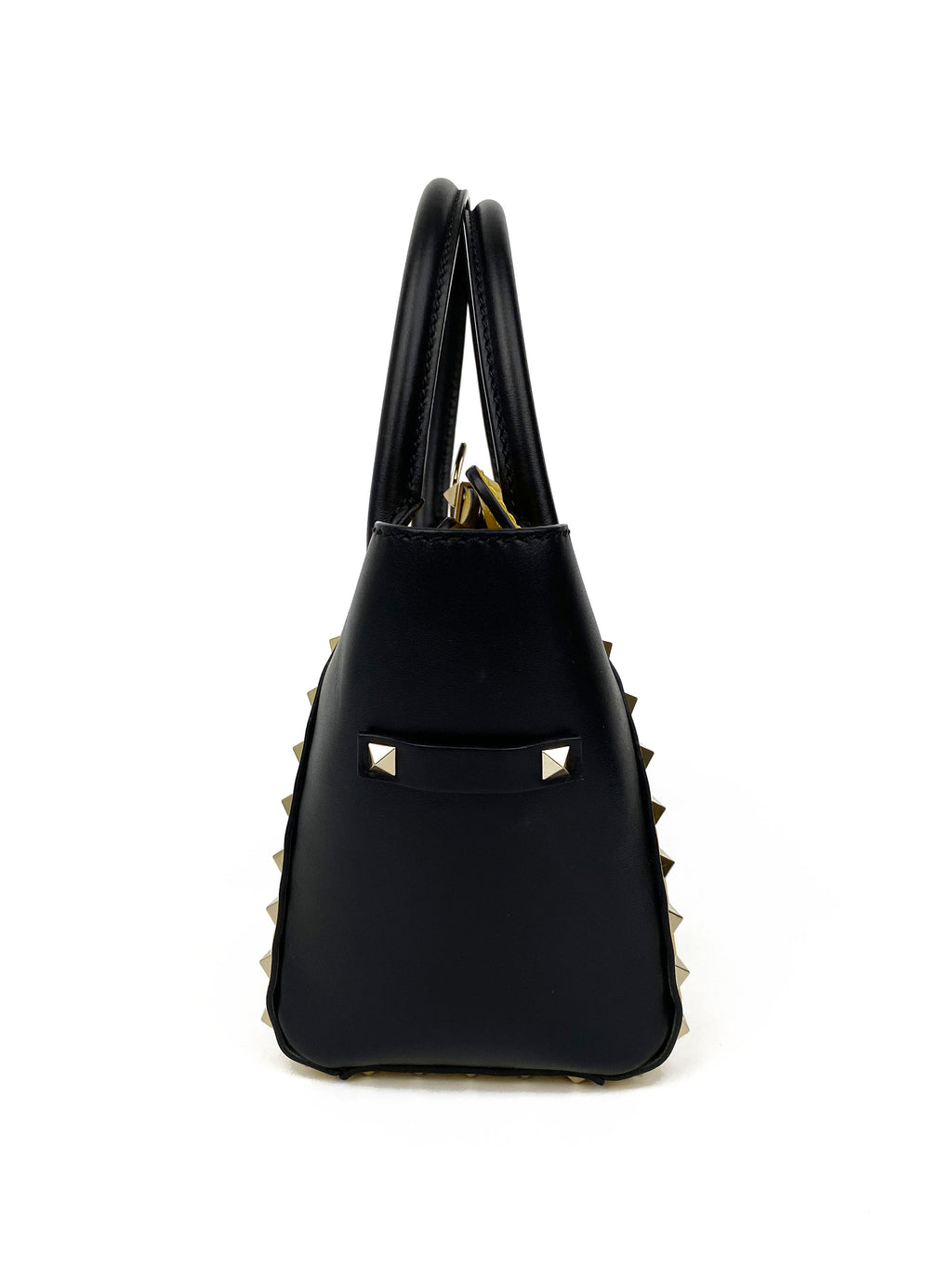 Valentino Black & Yellow Rockstud Bag