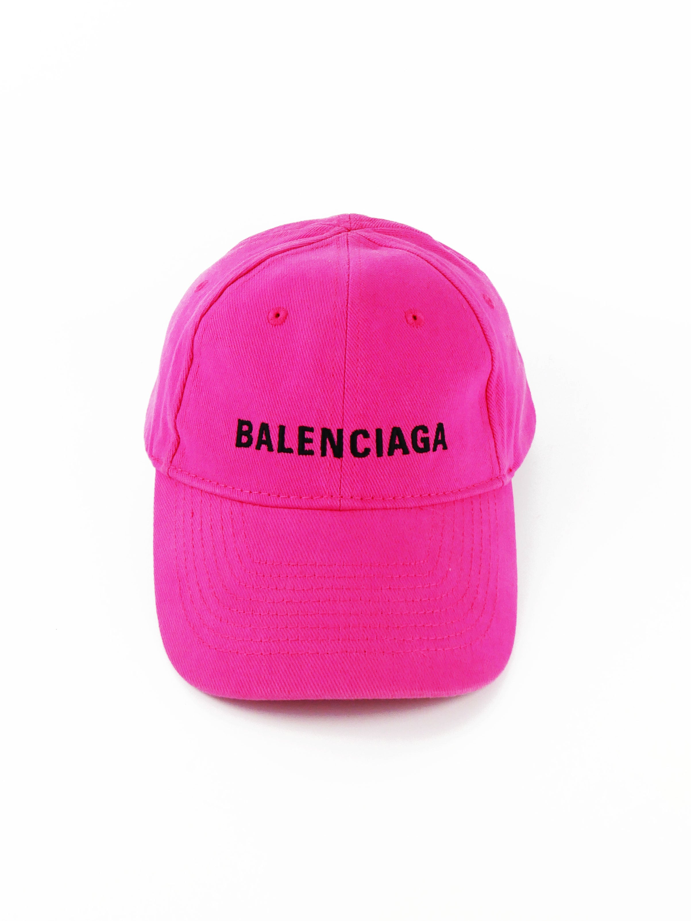 Balenciaga Pink Logo Cap L