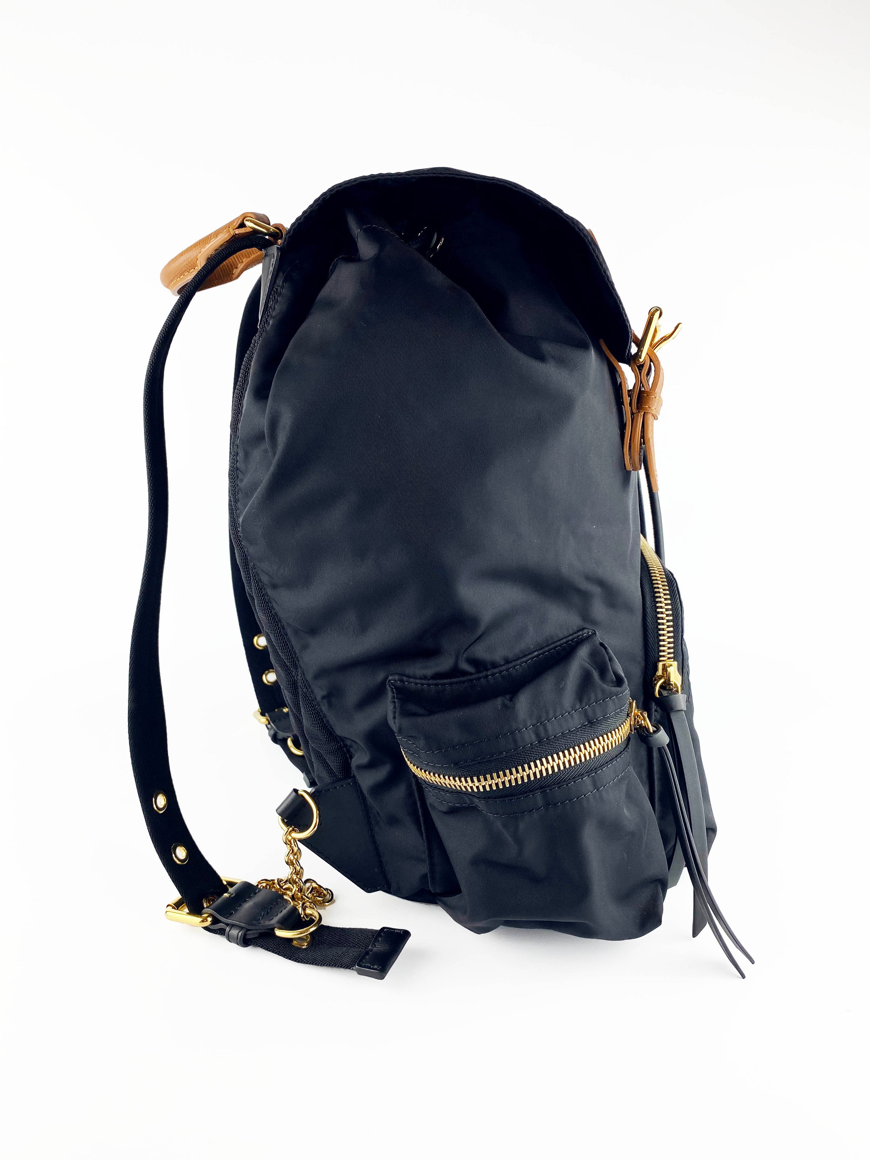 Burberry Patches Nylon Rucksack