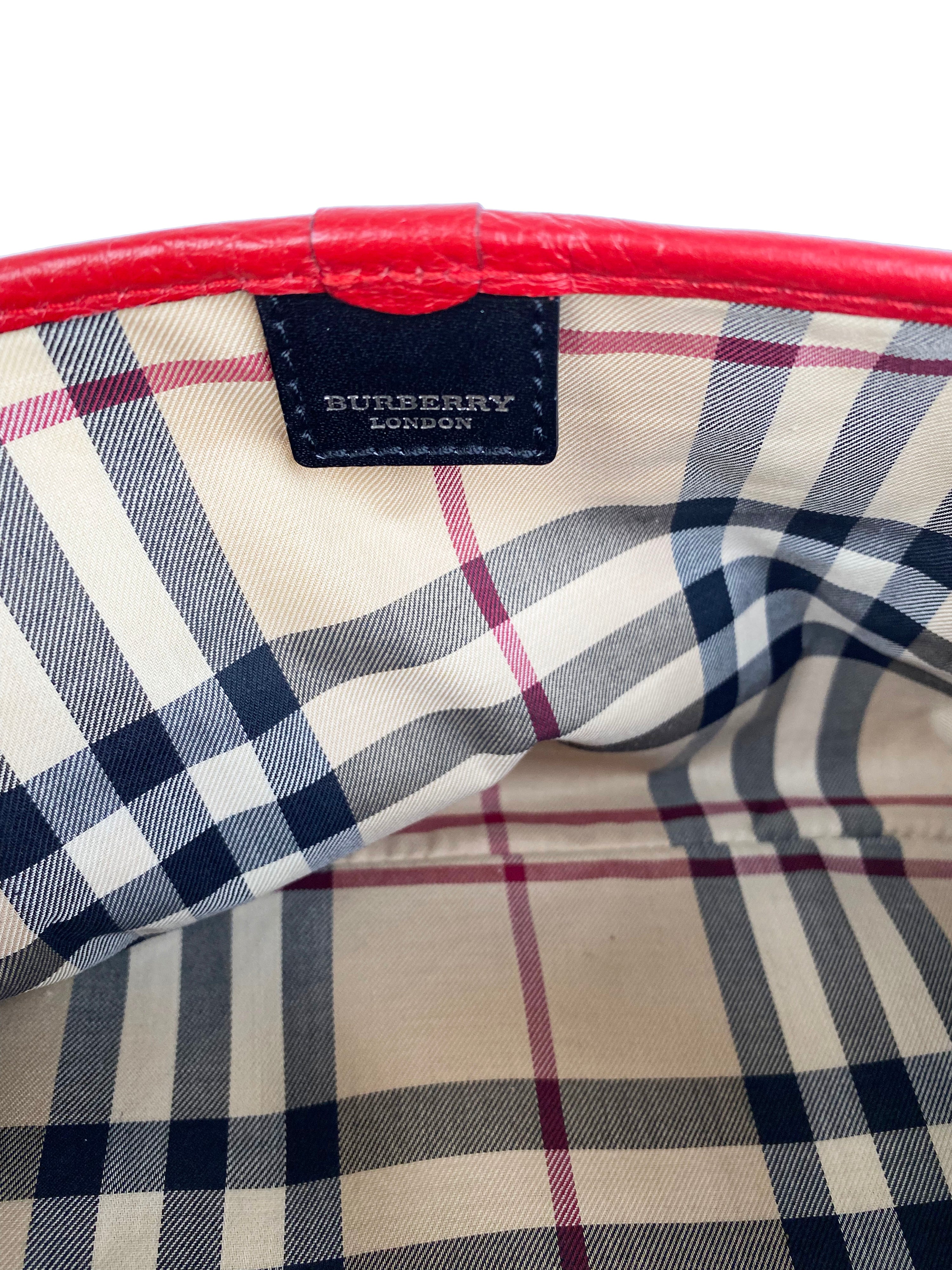 Burberry Small Red Vintage Bag