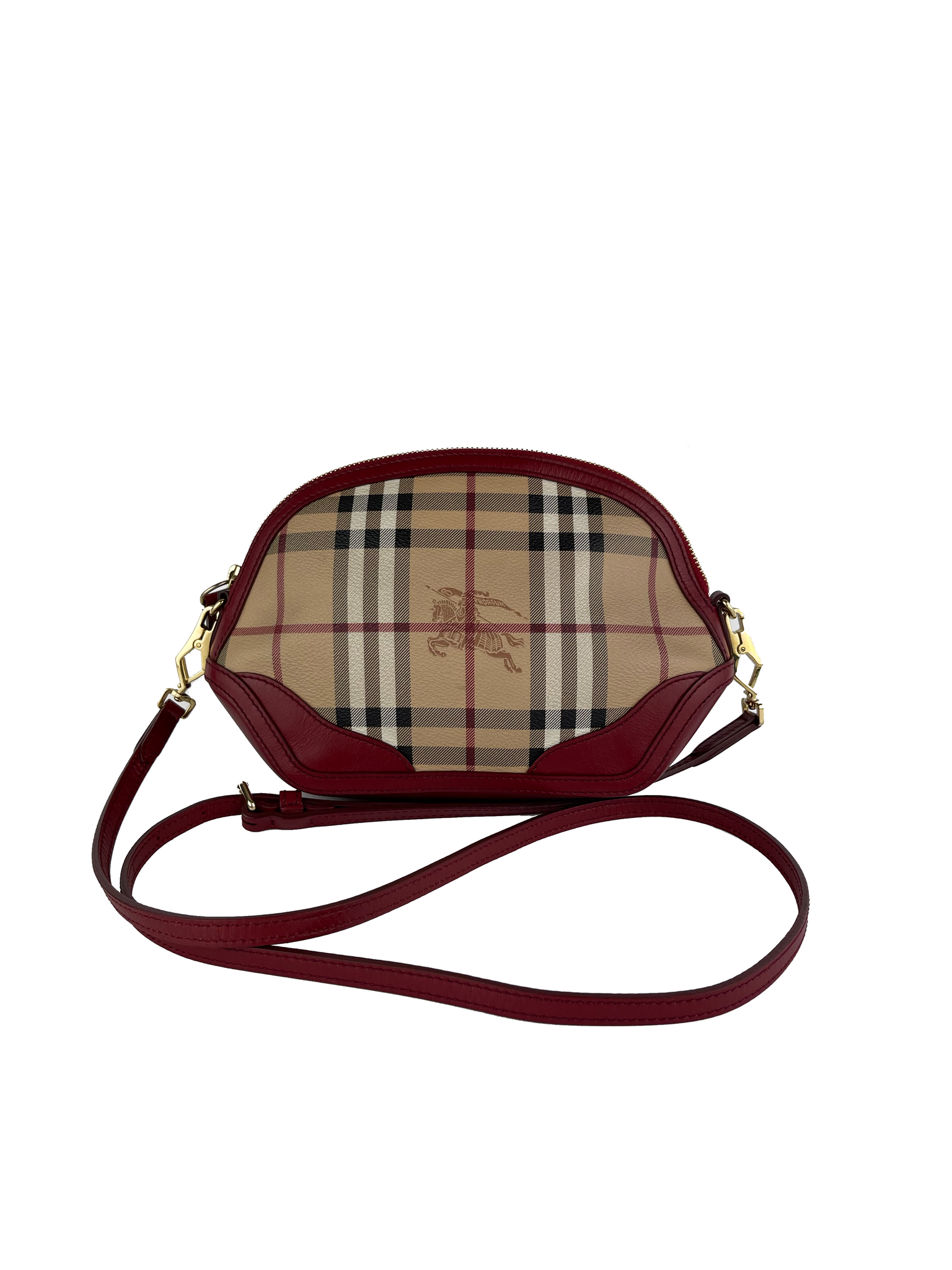 Burberry Haymarket Crossbody Pouch Votre Luxe