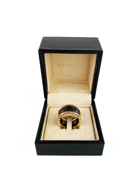 Bvlgari Black Rose Gold Ring 58 – Votre Luxe