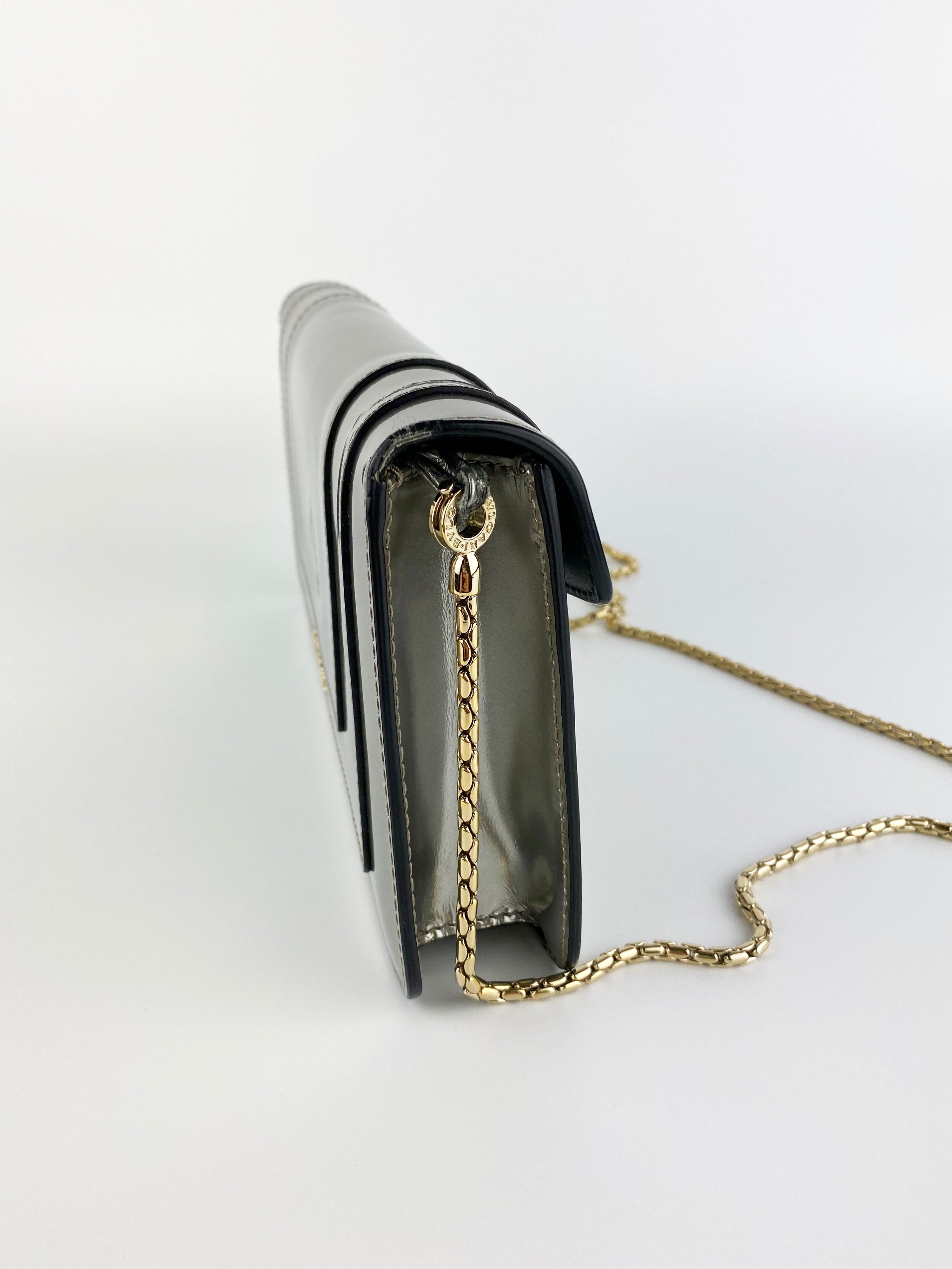 Bvlgari Serpenti Forever Chain Clutch