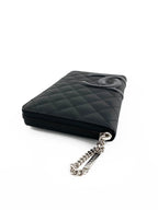 Chanel Black Cambon Bi-fold Wallet