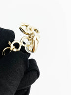 Chanel Coco Logo Clip On Earrings