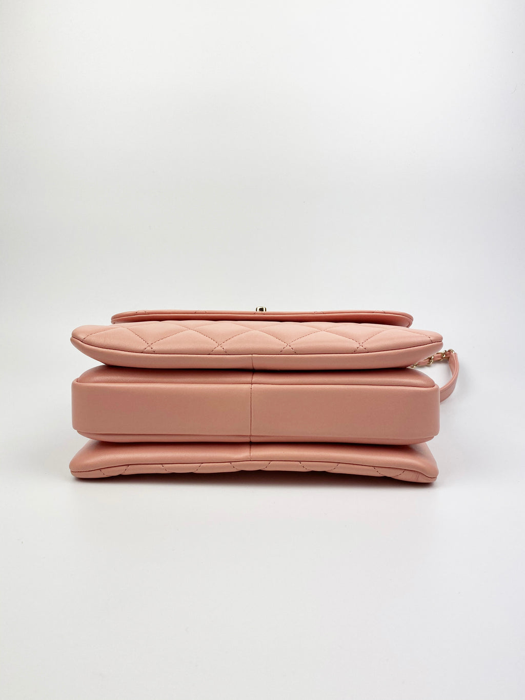 Chanel Pink Quilted Lambskin Leather Small Trendy CC Flap Bag