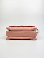 Chanel Pink Quilted Lambskin Leather Small Trendy CC Flap Bag
