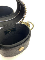 Chanel Black Vanity Clutch Box