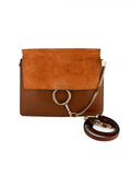 Chloe Brown Faye Medium Shoulder Bag
