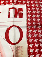 Dior Red & Pink 2000 Scarf