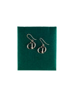 Christian Dior CD Crystal Earrings