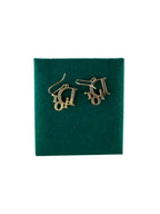 Christian Dior 'Dior' Logo Earrings