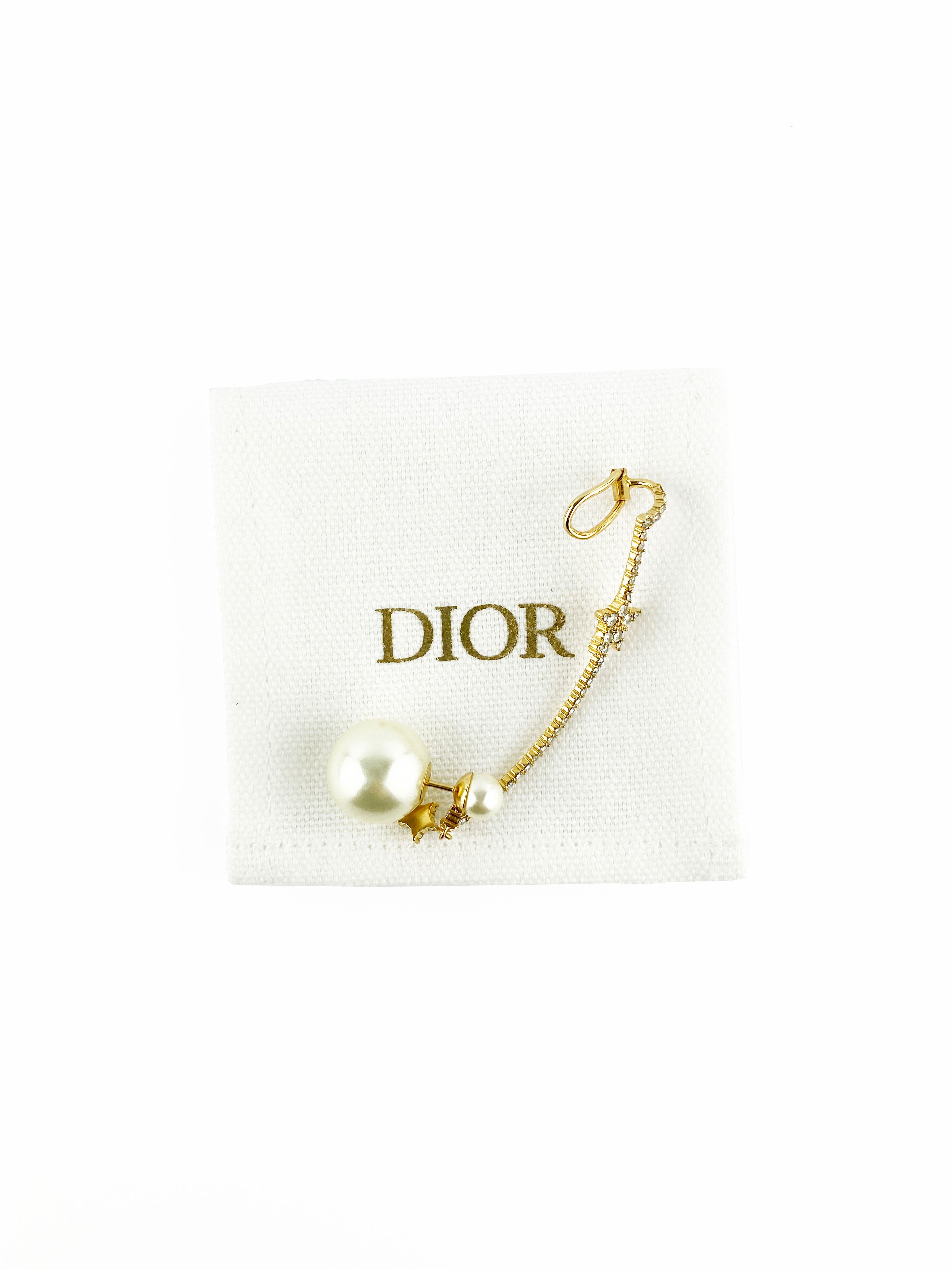 Dior Single Earring and Ear Cuff