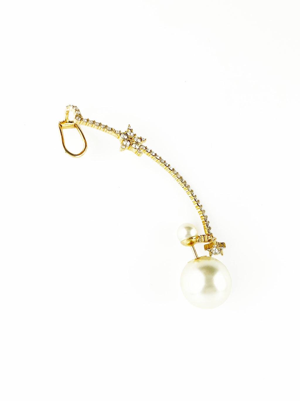 Dior Single Earring and Ear Cuff