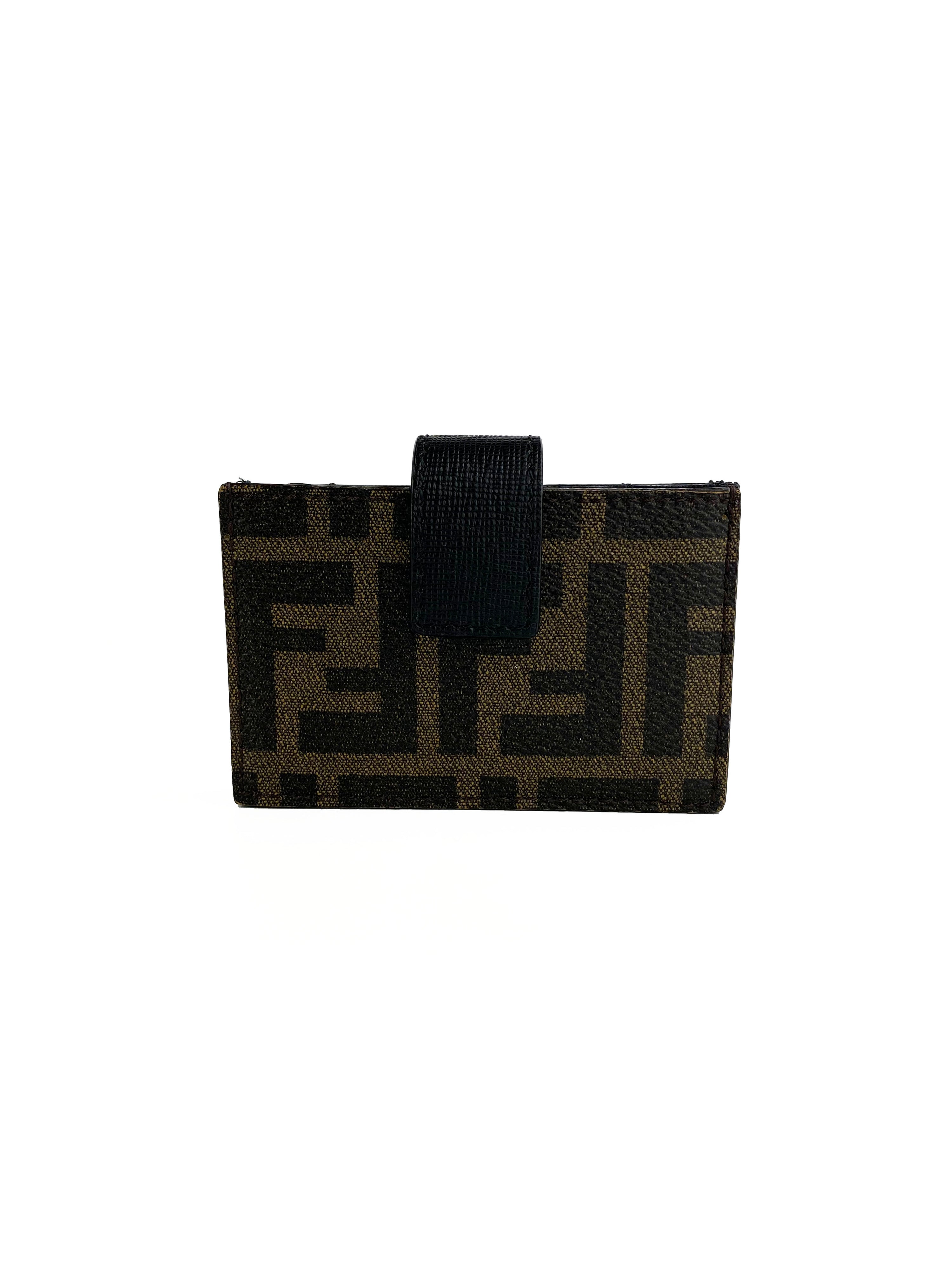 Card Holder Fendi Wallet Au FENDI Card/Key Ring Pouch Card Case