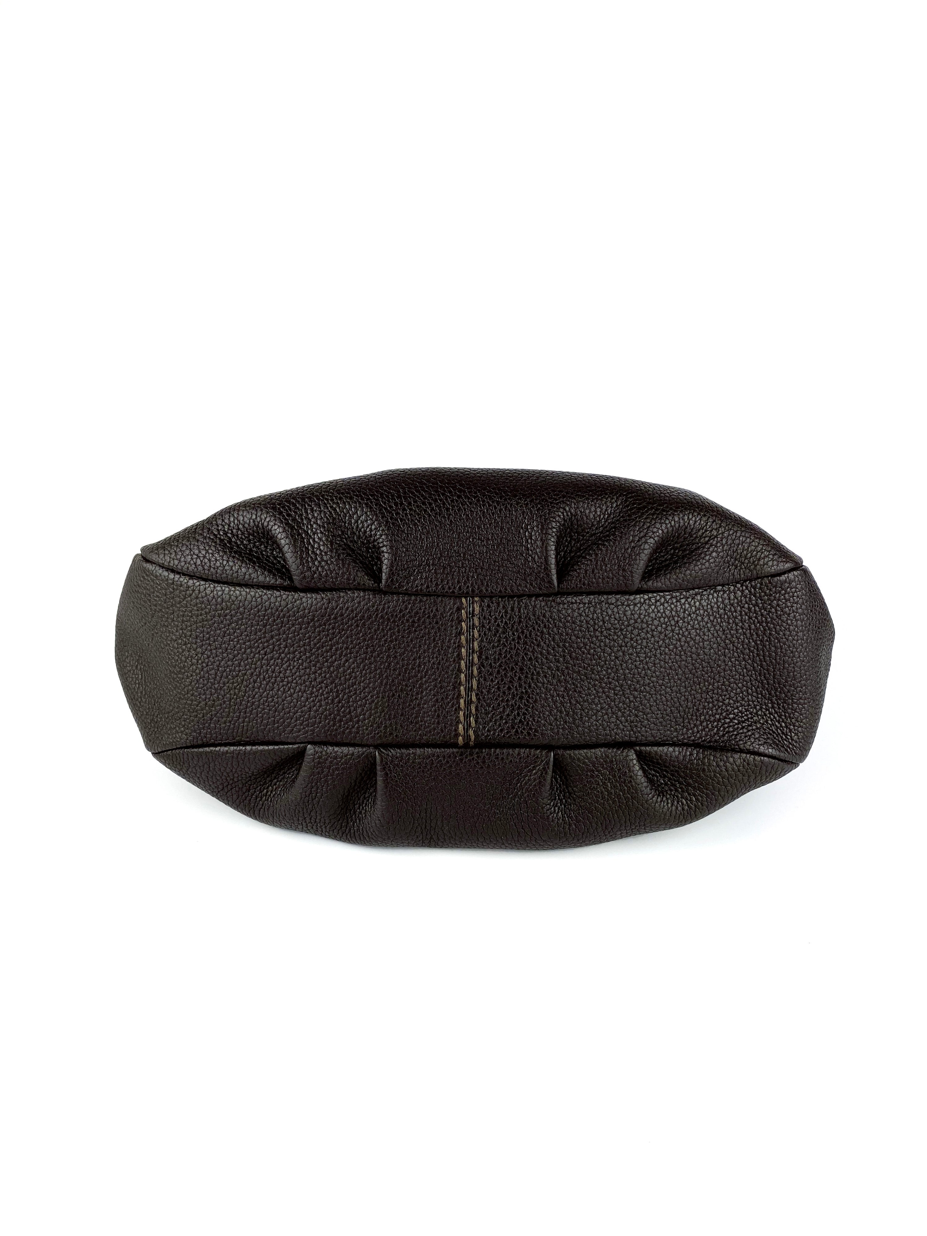 Fendi Roman Leather Brown Handbag