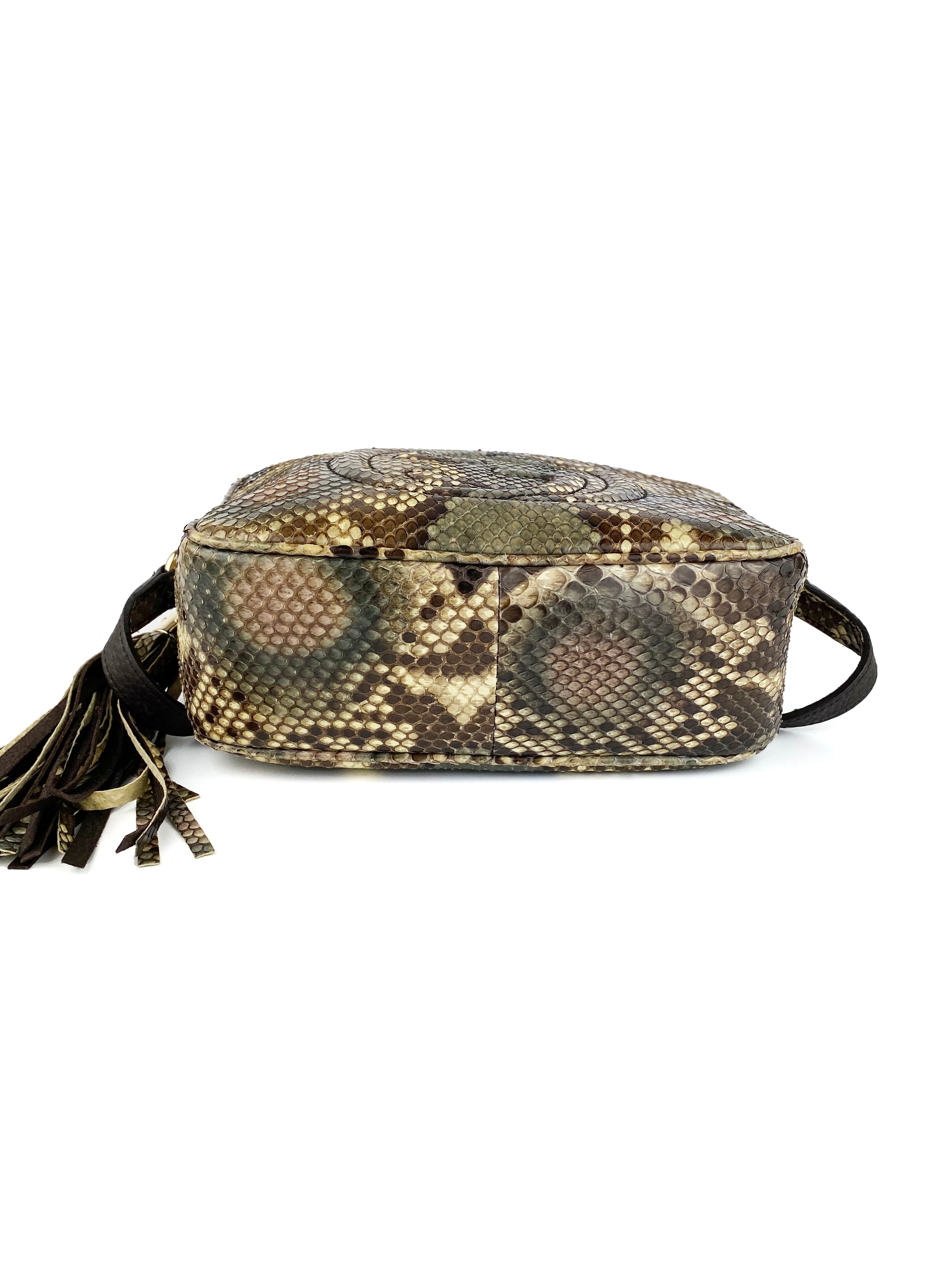 Gucci Multicolor Leather Mini Crystal Snake Embroidered Dionysus Bag –  Vintage by Misty