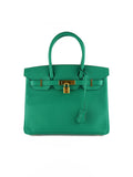 Hermes Birkin 30 Vert Jade