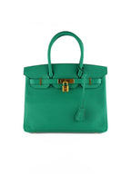 Hermes Birkin 30 Vert Jade