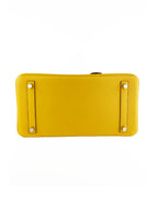 Hermes Jaune Amber Birkin 30 Bag